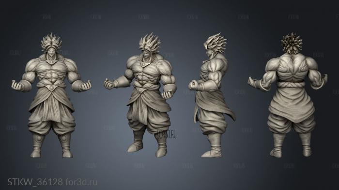 it Mandos Broly Dragonball Fighter Brolyxx 3d stl модель для ЧПУ