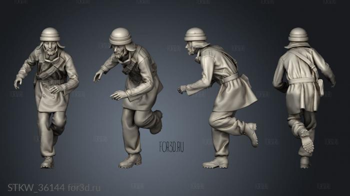 Italian Tank Crew 3d stl модель для ЧПУ