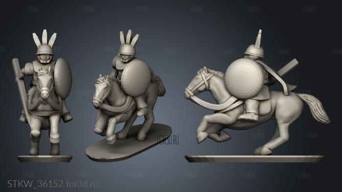 Italic Allies Samnite Cavalry 3d stl модель для ЧПУ