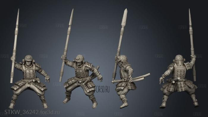 Japanese Cavalry Speen 3d stl модель для ЧПУ