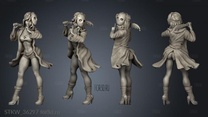 Jason Female Alternative 3d stl модель для ЧПУ