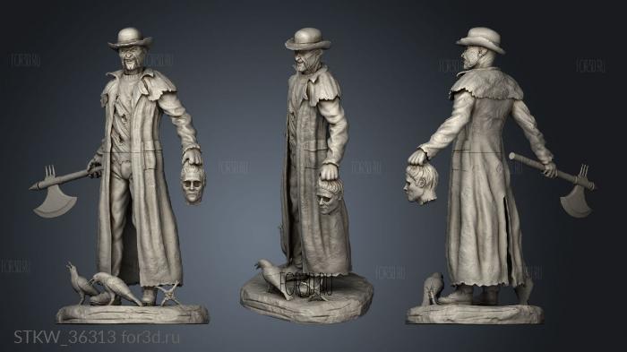 Jeepers Creepers Alterton stl model for CNC