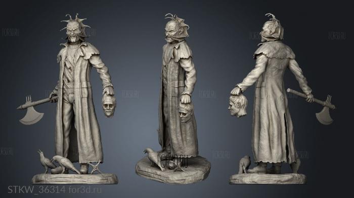 Jeepers Creepers Alterton 3d stl модель для ЧПУ