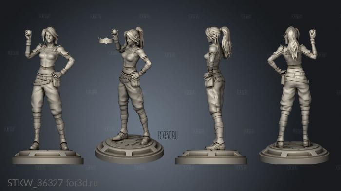 JESSIE 3d stl модель для ЧПУ