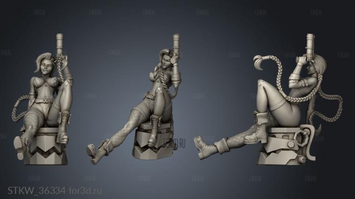 Jinx Digital Dark 3d stl модель для ЧПУ