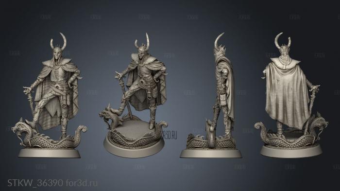 Loki 3d stl модель для ЧПУ