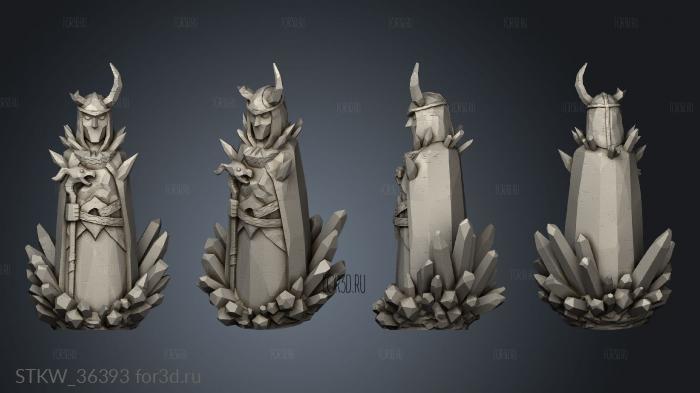 Loki Totem stl model for CNC