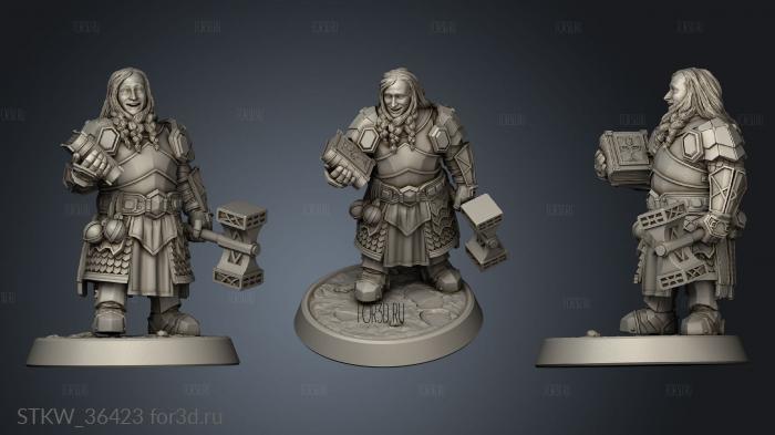 Goober Dwarf 3d stl модель для ЧПУ