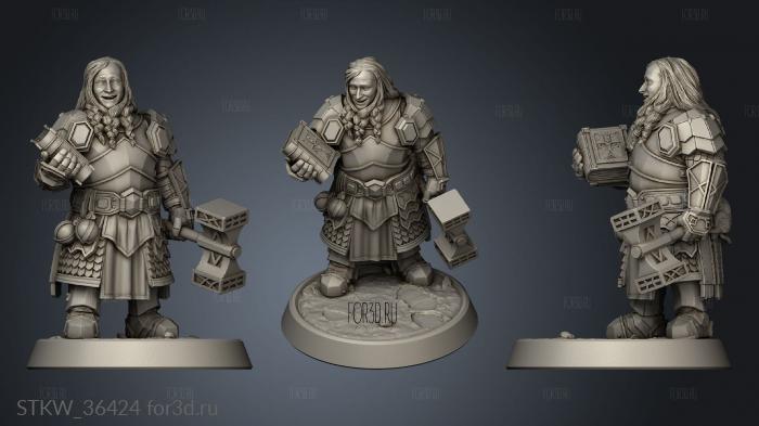 Goober Dwarf stl model for CNC