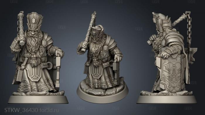 Priest Thor 3d stl модель для ЧПУ