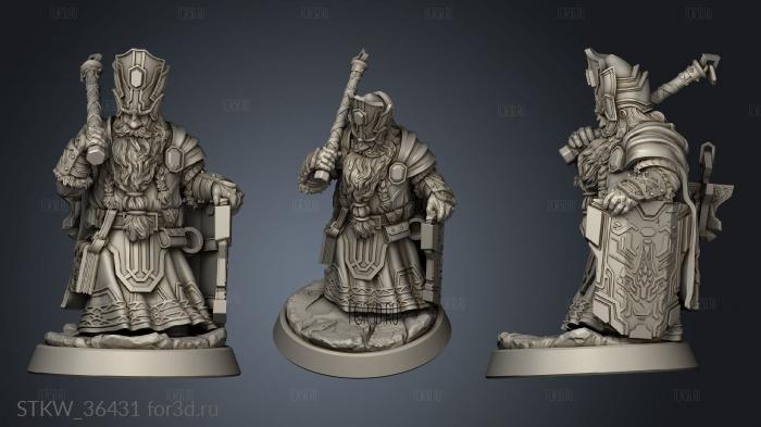 Priest Thor 3d stl модель для ЧПУ