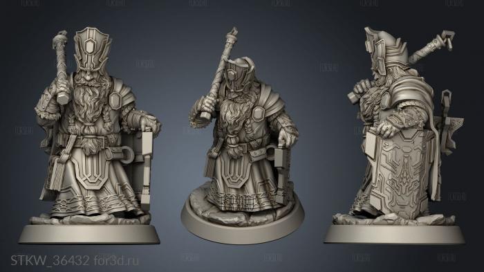 Priest Thor Base 3d stl модель для ЧПУ