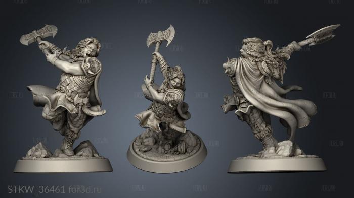 Warrior 3d stl модель для ЧПУ