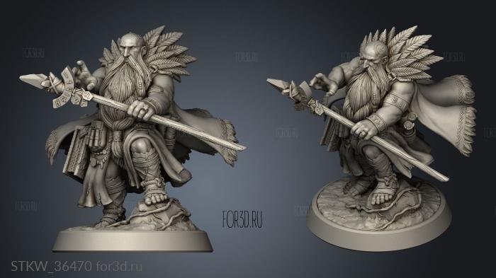 Wild Wizard stl model for CNC