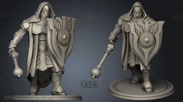 Judicator Stance Mace 3d stl модель для ЧПУ