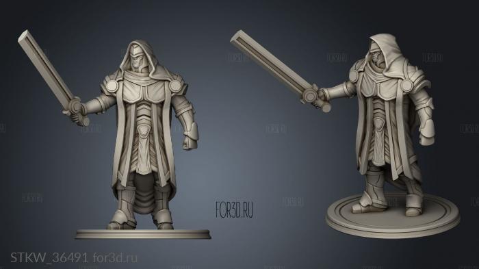 Judicator Stance Sword Shield 3d stl модель для ЧПУ