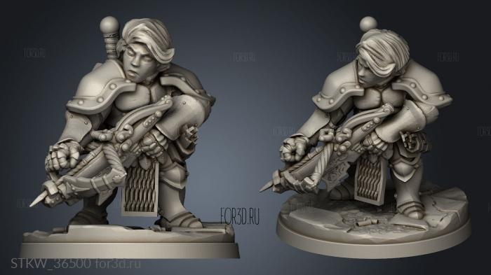 Judicators Crossbow 3d stl модель для ЧПУ