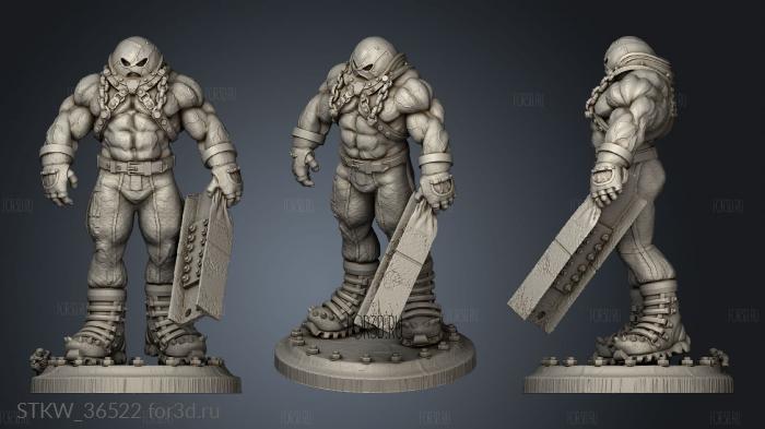 Juggernaut Bounding 3d stl модель для ЧПУ