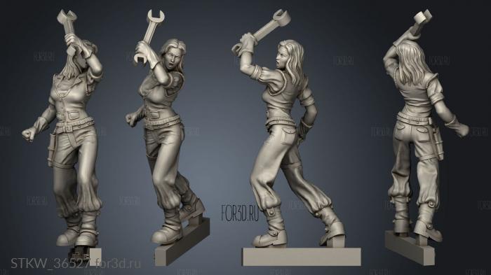 julie 3d stl модель для ЧПУ