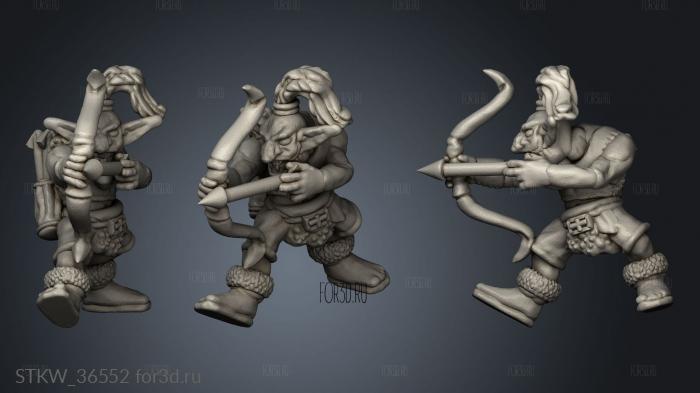 Apocalypse Crew Gobbo stl model for CNC