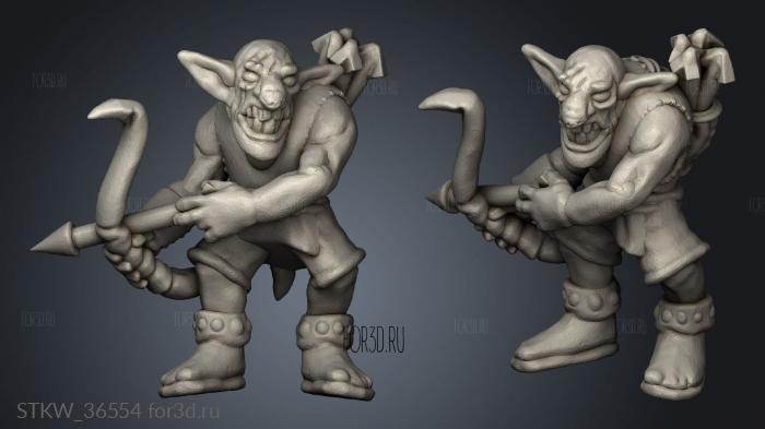 Apocalypse Crew Gobbo stl model for CNC