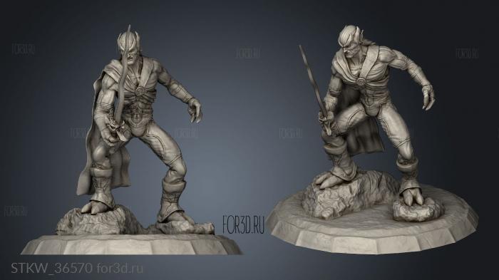 KAIN 3d stl модель для ЧПУ