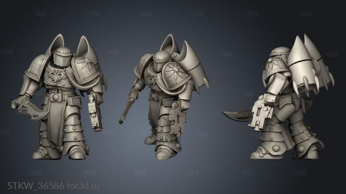 Swordsmen Vulture 3d stl модель для ЧПУ