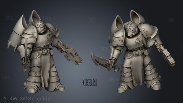 Swordsmen Vulture 3d stl модель для ЧПУ