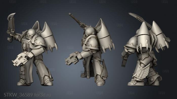 Swordsmen Vulture 3d stl модель для ЧПУ