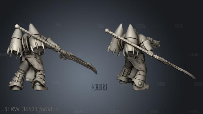 Swordsmen Vulture Champion 3d stl модель для ЧПУ