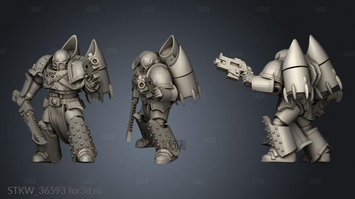 Swordsmen Vulture 3d stl модель для ЧПУ