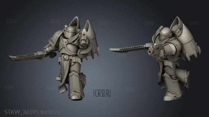 Swordsmen Vulture 3d stl модель для ЧПУ