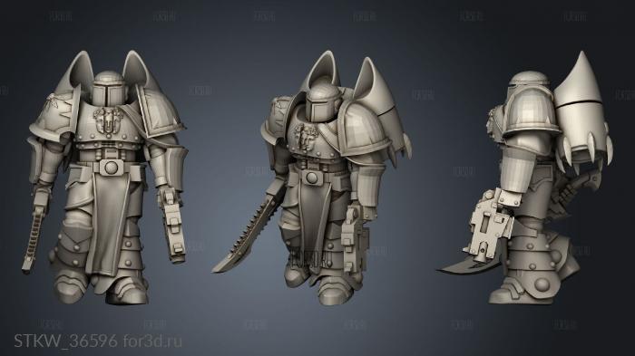 Swordsmen Vulture 3d stl модель для ЧПУ