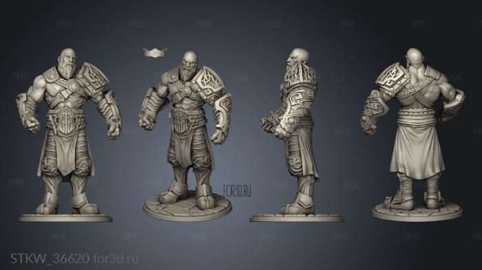 Kargath Goliath stl model for CNC