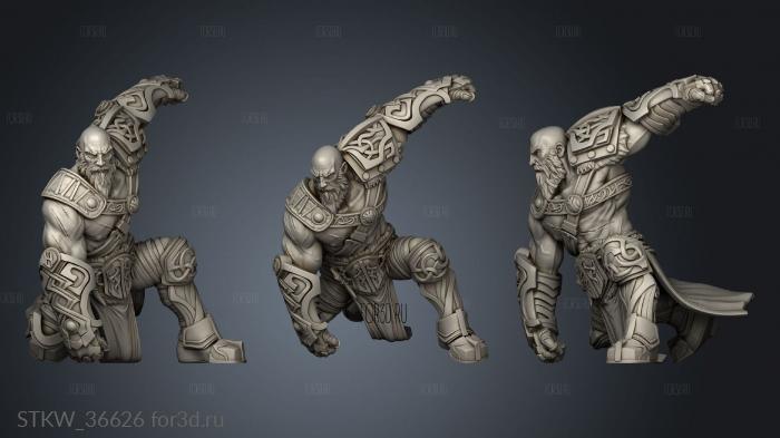 Kargath Goliath stl model for CNC