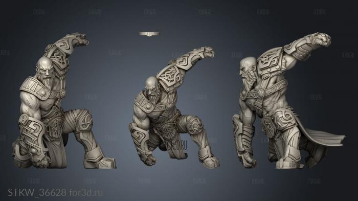 Kargath Goliath stl model for CNC