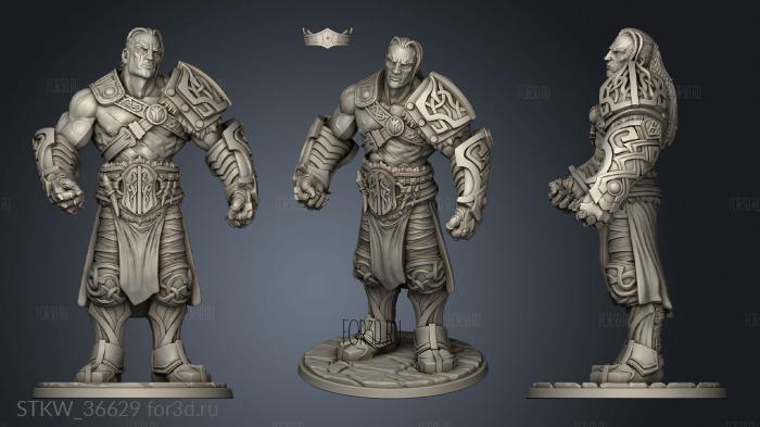 Kargath Goliath stl model for CNC