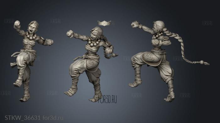 Karoku the monk Action karoku action 3d stl модель для ЧПУ