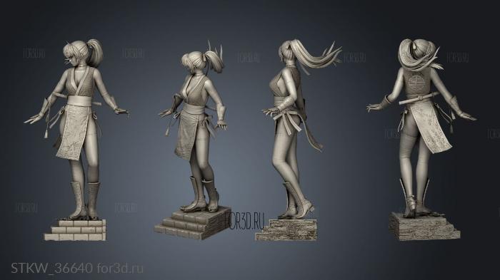 Kasumi DOA game Abdomen 3d stl модель для ЧПУ