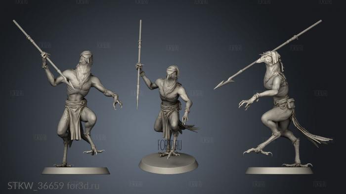 Fishermen Lord The fisherman spear stl model for CNC