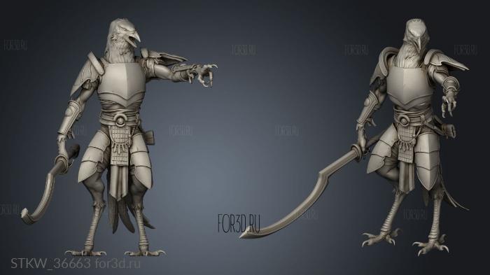 Soldier Khopesh Command 3d stl модель для ЧПУ