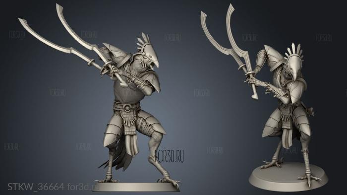 Soldier Khopesh Dual 3d stl модель для ЧПУ