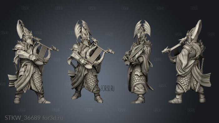 Keppers the Flame Music Keepers Musician 3d stl модель для ЧПУ