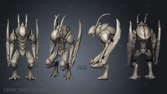 Kha Zix 3d stl модель для ЧПУ