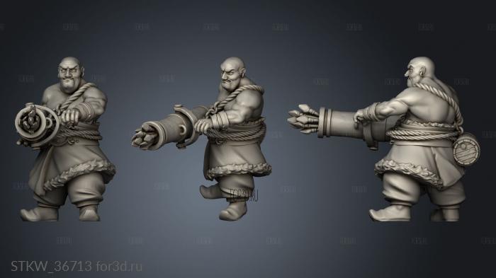 KHAZARIAN GUNNERS GUNNER CANNON ARROWS 3d stl модель для ЧПУ