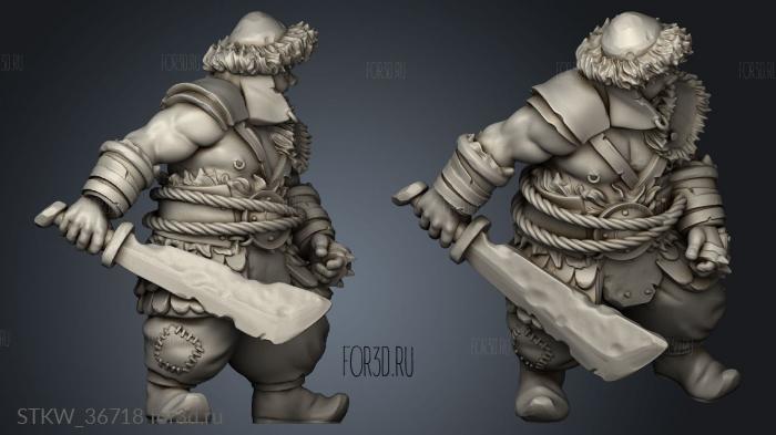 KHAZARIAN WARRIORS WARRIOR 3d stl модель для ЧПУ