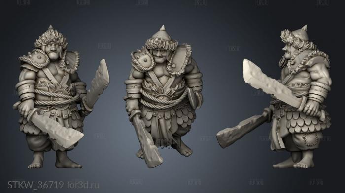 KHAZARIAN WARRIORS WARRIOR 3d stl модель для ЧПУ