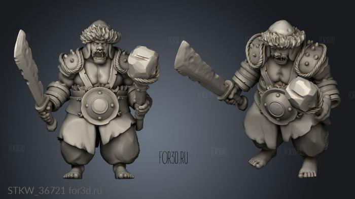 KHAZARIAN WARRIORS WARRIOR 3d stl модель для ЧПУ