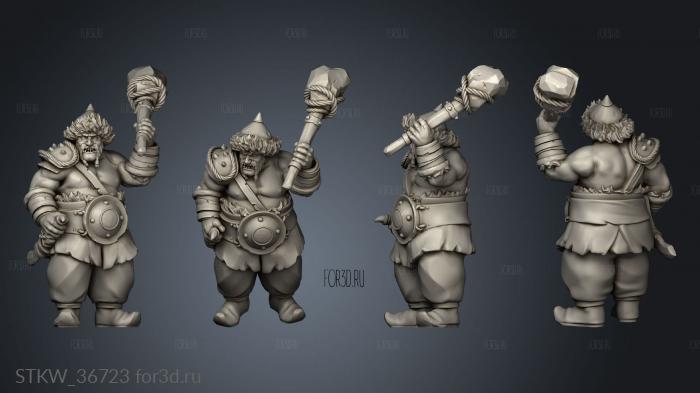 KHAZARIAN WARRIORS WARRIOR 3d stl модель для ЧПУ