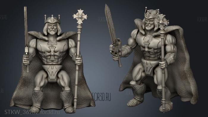 king he man cloak 3d stl модель для ЧПУ